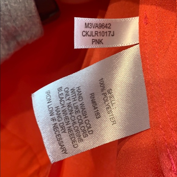 CK Blouse with Gold Zipper detail - Picture 9 of 9